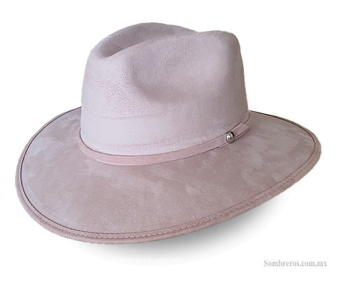 Sombrero Gamuza Explorer Palo de rosa